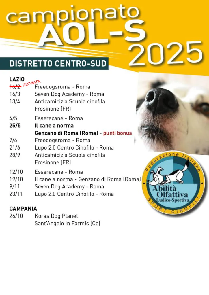 gare AOL-S fisc caentro-sud italia